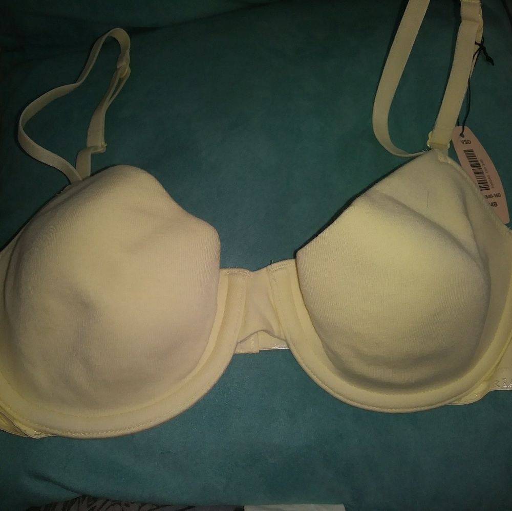 VS push up bra yellow